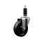 Service Caster 4'' SS Phenolic Wheel Swivel 1-1/8'' Expanding Stem Caster SCC-SSEX20S414-PHS-118 - alternate 1